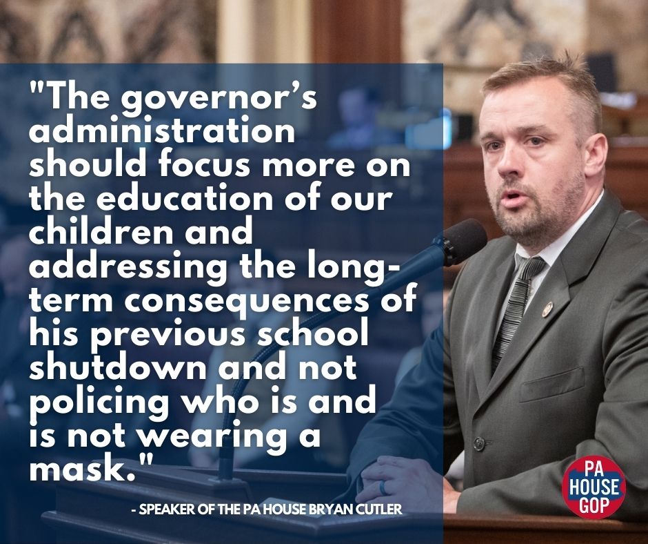 Speaker Supports Concerns over Process of Mask Mandate 